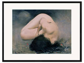 Ingelijste kunstdruk Nude Woman, 1894
