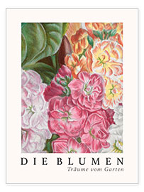 Wandbild  Album Vilmorin, Die Blumen VI - Elisa Champin