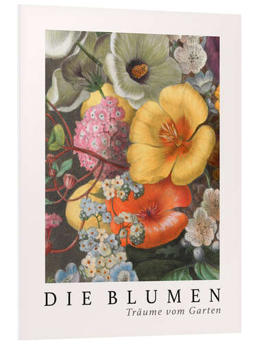 Foam board print Album Vilmorin, The Flowers VIII (German)