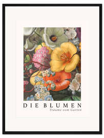 Gerahmter Kunstdruck Album Vilmorin, Die Blumen VIII
