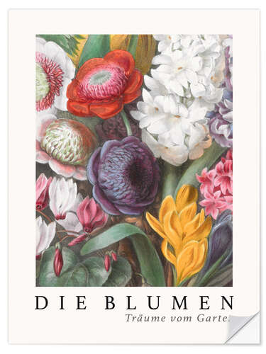 Sisustustarra Album Vilmorin, The Flowers I (German)