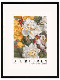 Gerahmter Kunstdruck Album Vilmorin, Die Blumen II