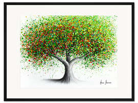 Gerahmter Kunstdruck Baum der spirituellen Harmonie