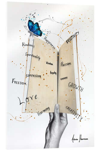 Cuadro de metacrilato Book of life