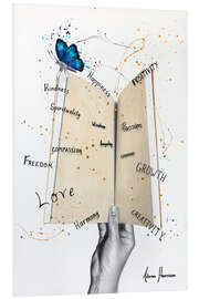 Foam board print Book of life