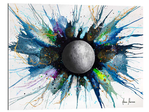 Quadro em plexi-alumínio Abstract Universe  Zenith Moon