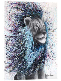 Tableau en verre acrylique  Dream of a Lion - Ashvin Harrison