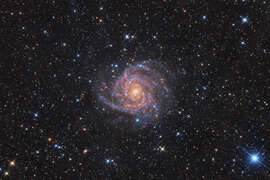 Magnettafel Die versteckte Galaxie - IC 342