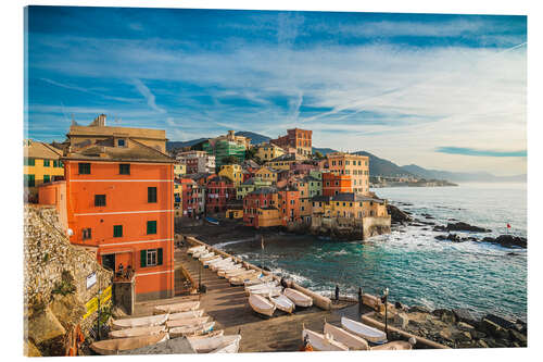 Acrylic print Boccadasse