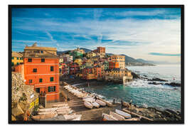 Gerahmter Kunstdruck Boccadasse