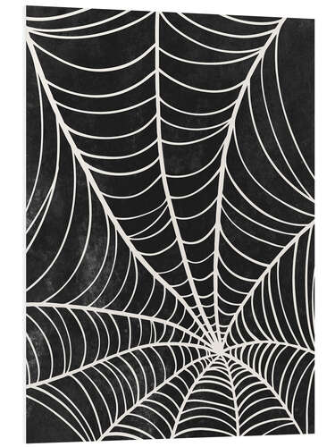 Cuadro de PVC Halloween spider web