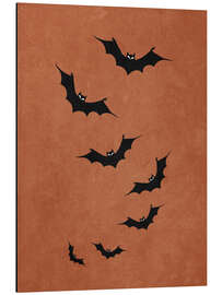 Magnettafel Halloween Fledermaus