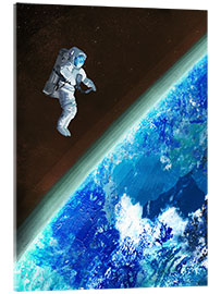 Acrylic print Spacewalk