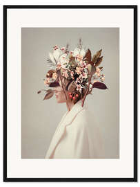 Gerahmter Kunstdruck Wegen dir habe ich mich in den Herbst verliebt