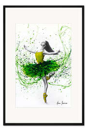 Gerahmter Kunstdruck Gütige Ballerina