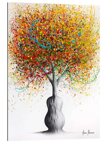 Gallery print Rainbow Guitar Tree