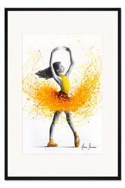 Gerahmter Kunstdruck Tanz des Sonnenscheins