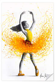 Selvklebende plakat Dance of sunshine