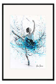 Gerahmter Kunstdruck Blue Sky Dancer
