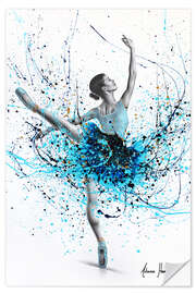 Adesivo murale Blue Sky Dancer