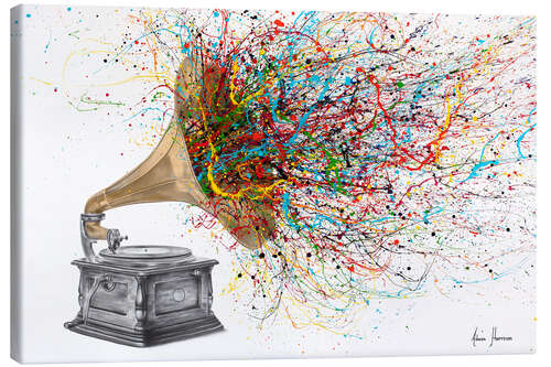 Canvas print Gramophone Vibes