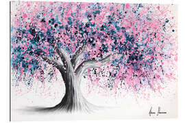 Tableau en plexi-alu Electric Evening Tree