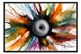 Gerahmter Kunstdruck Bagel