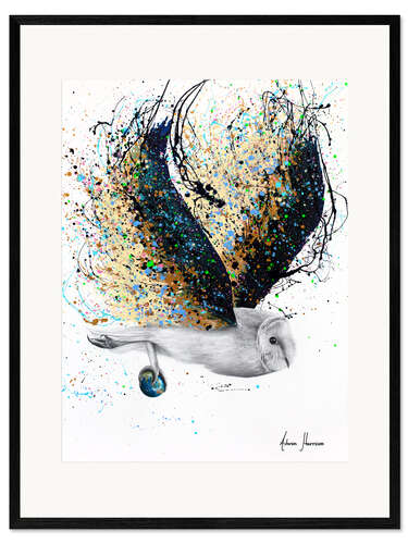 Framed art print World by the Claws
