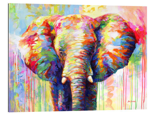 Gallery Print Bunter Elefant