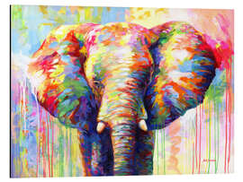 Magnettafel Bunter Elefant