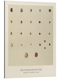 Magnettafel Bohnensorten