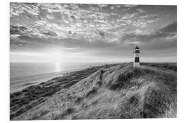 Foam board print Lighthouse List East