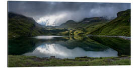 Gallery Print Bergsee in den Schweizer Alpen