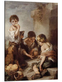 Magnettafel Kinder beim Würfelspiel