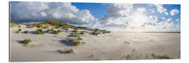 Gallery print At the beach in the sunshine, Panorama