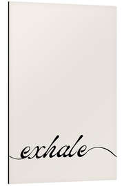 Magnettafel Exhale, ausatmen