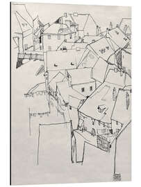 Magnettafel Der Häuserbogen