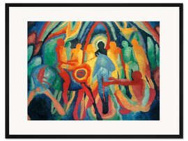 Gerahmter Kunstdruck Einzug in Jerusalem