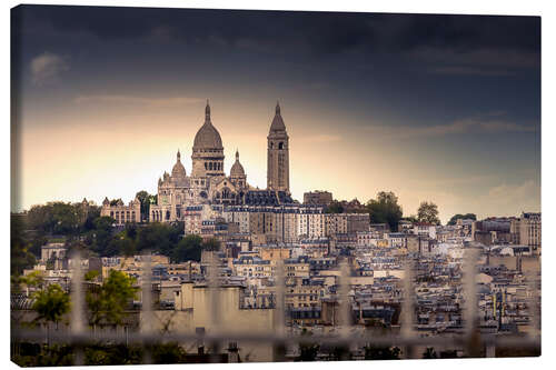 Obraz na płótnie View of the Sacré-Cœur, Montmartre Hill