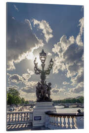 Galleritryck Sunbeams over the Seine, Paris