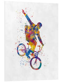 Foam board print BMX sports XVIII