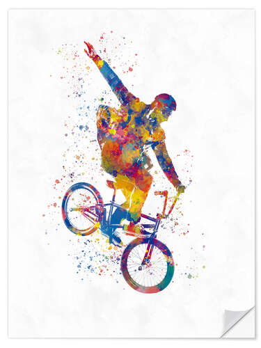 Vinilo para la pared BMX sports XVIII