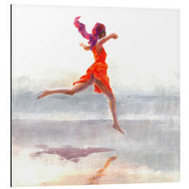 Magnettafel Leichtigkeit am Strand