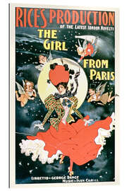 Gallery print Rice&#039;s Production of &quot;The Girl from Paris&quot;