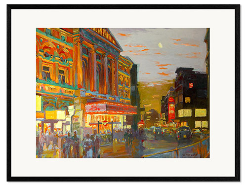 Ingelijste kunstdruk London Night