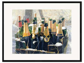 Gerahmter Kunstdruck Leergut am zweiten Weihnachtsfeiertag, 2005