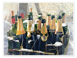 Wall print  Boxing Day Empties, 2005 - Lincoln Seligman