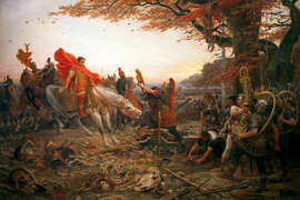 Magnettafel Germanicus nach der Katastrophe des Varus