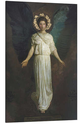 Stampa su alluminio A Winged Figure, c. 1904