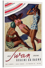 Magnettafel Bademode von Swan